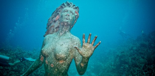 Underwater Mermaid: An Aging Relic of Time Gone By